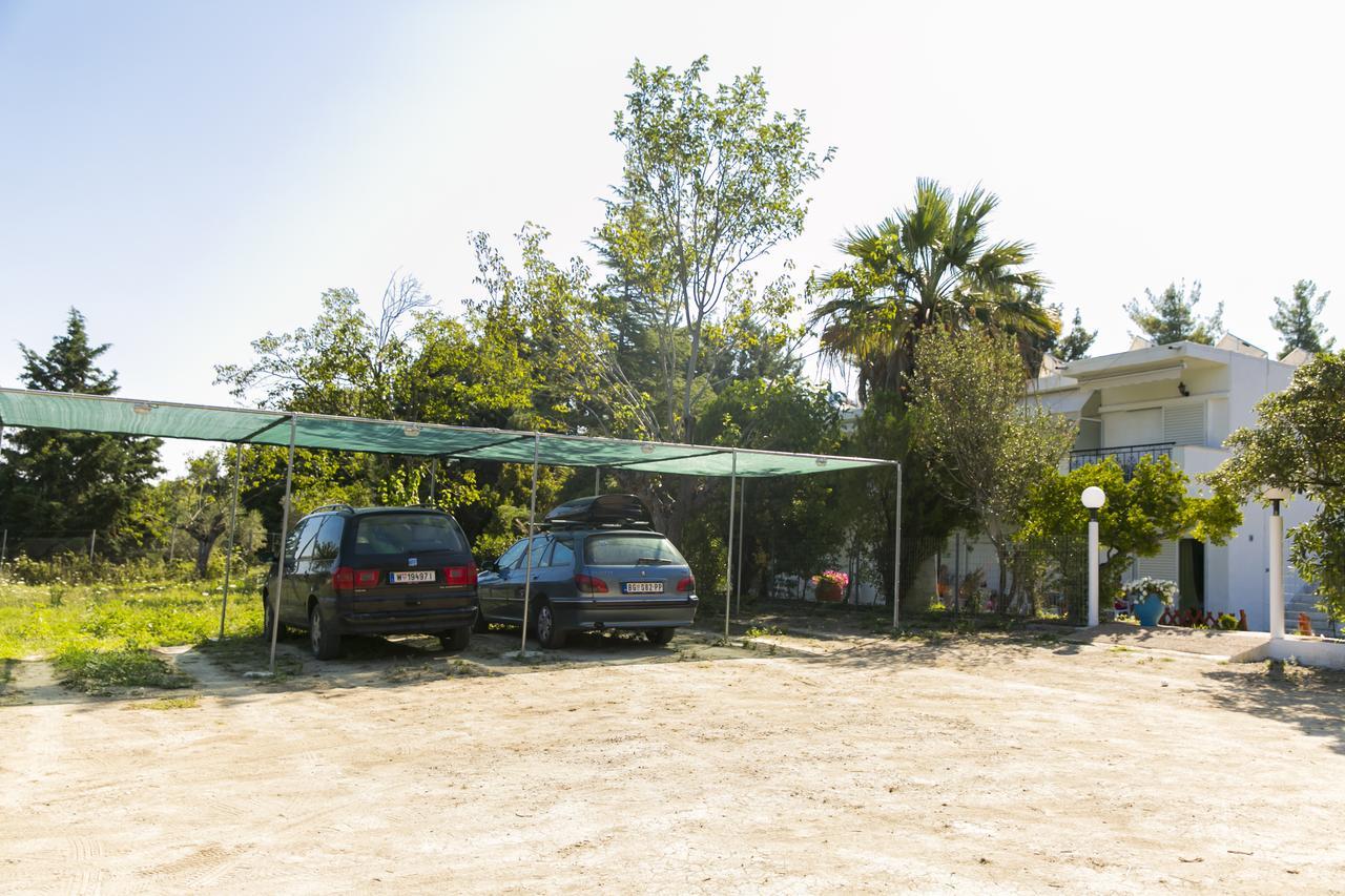 Villa Bianca Studios Posidi Exterior foto